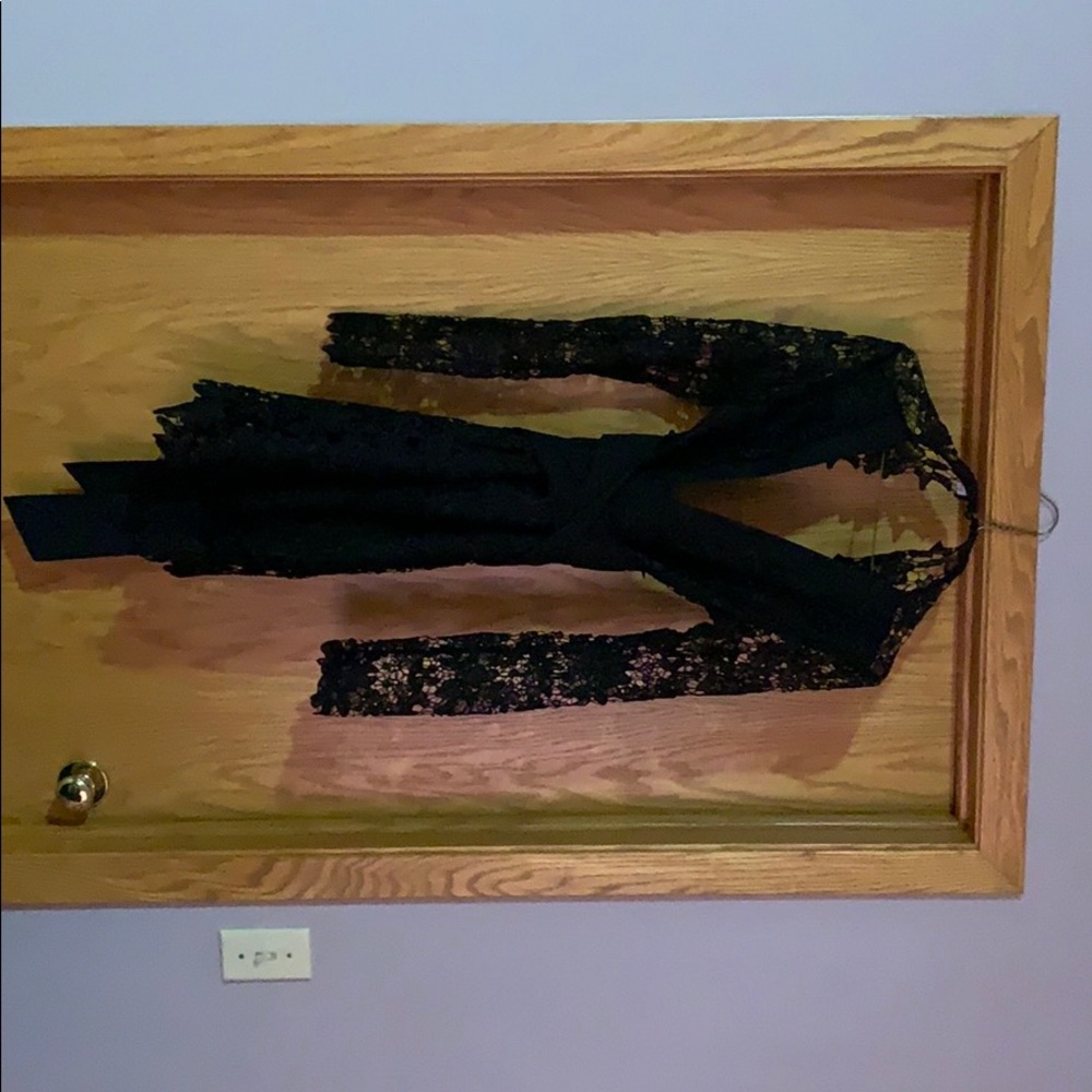 Black Lace cocktail dress